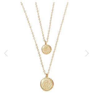 Authentic Amber Sceats Coin Necklace